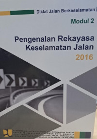 Pengenalan Rekayasa Jalan 2016